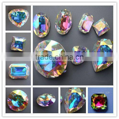 2013 hot sale crystal fancy sew-on buttons