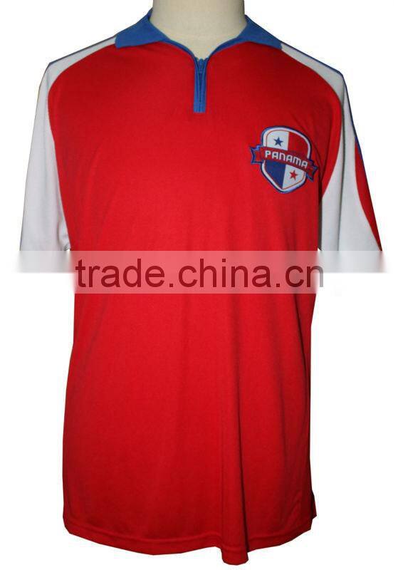 Custom design sublimation t-shirt with polyester fabric