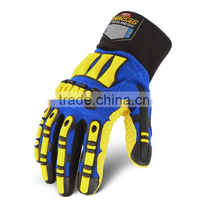 Ironclad kong IPW SDXW2 High Visibility Safety gloves Impact gloves Breathable waterproof Maximum Grip gloves