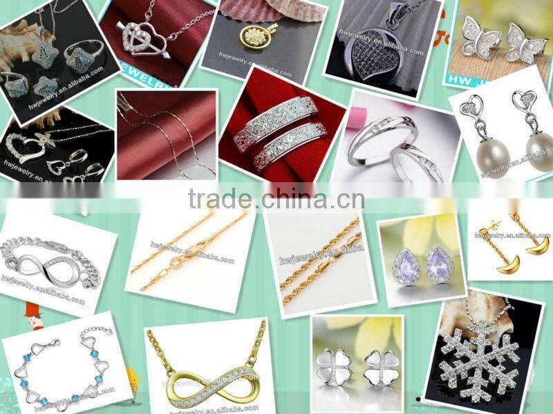 2014 rhodium plated 925 silver bracelets jewelry