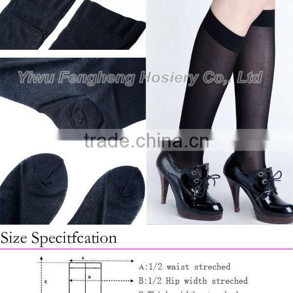 S0005Yiwu Fenghui fashion style glossy transparent lovely ladies sexy thin stockings