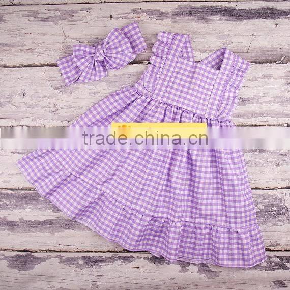Cute cotton baby ruffle bloomer with bowknot infant diaper cover wholesale children's boutique clothes