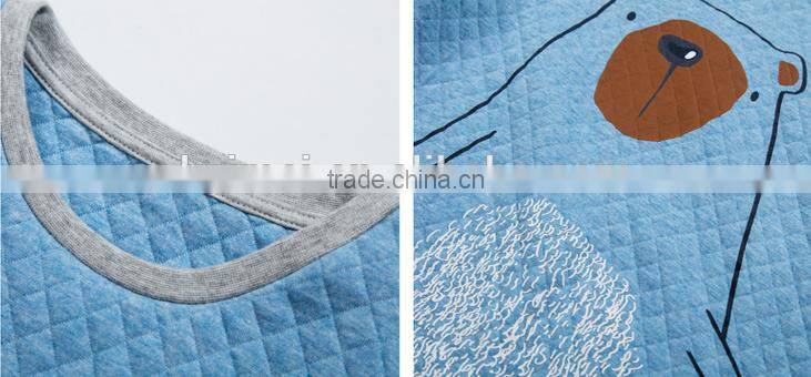 New arrive boys sleepwear set creative pajamas high quality full printed pajamas