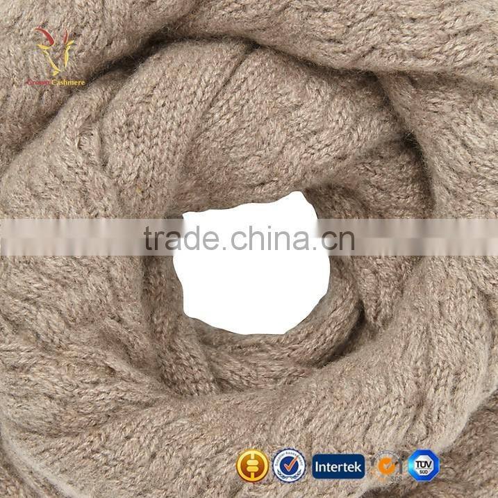 Made Round Scarf Cashmere Merino wool Scarf