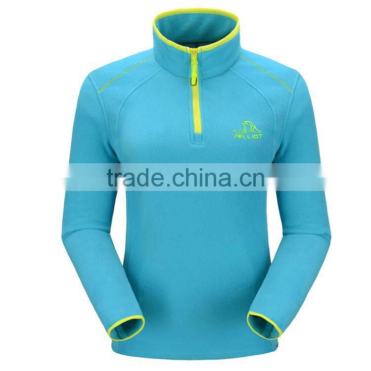 2017 Top Quality Outdoor Sports Golf Jackets Women Pullover Polar Fleece Jacket