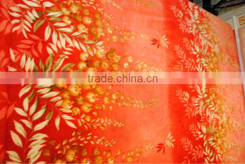 Soft Exquisite 100% Polyester Mink Velvet Mink Blanket