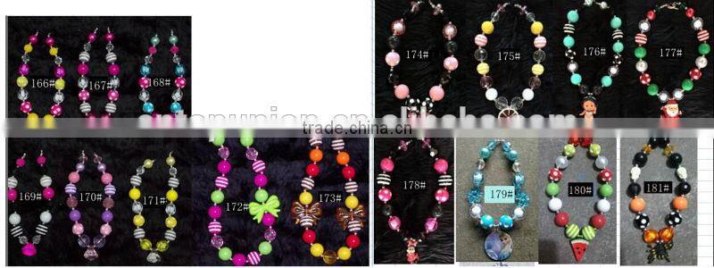 2014 new baby chunky necklace