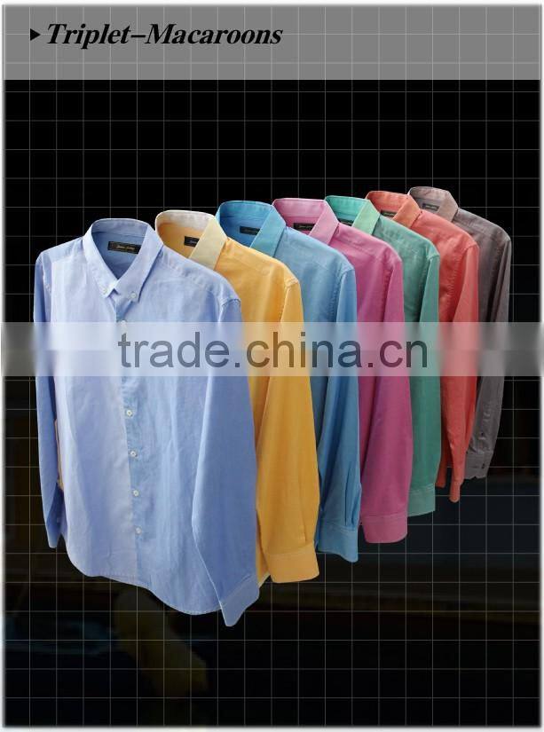 latest new model shirts enzyme wash soft oxford shirts