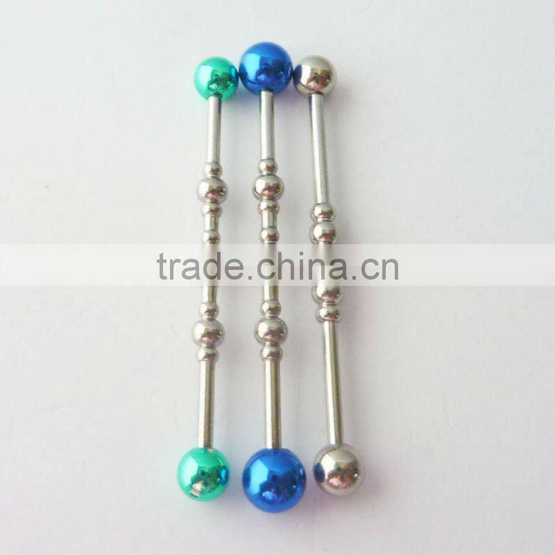 New Hot styles goblet industrial tongue barbell