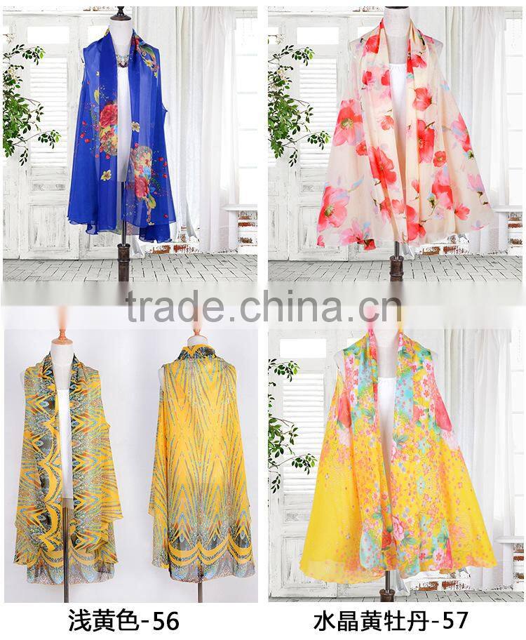 women summer sleeveless tops ladies plus size print floral kimono sexy S63034