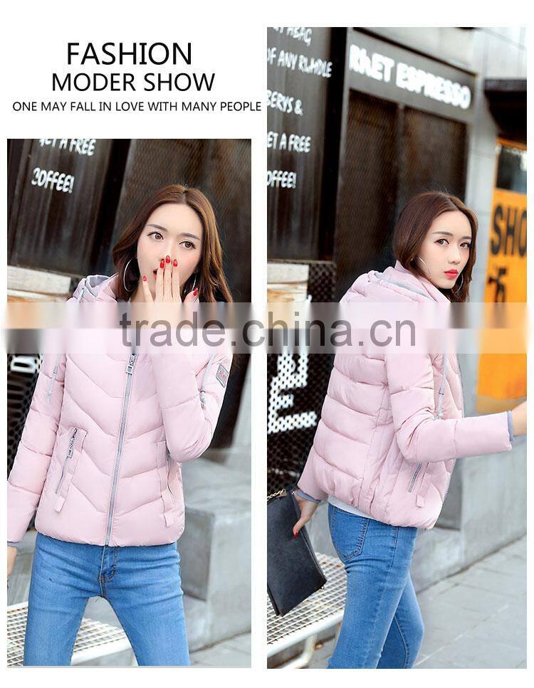 Women 2017 New Parka Casual Outwear Military Hooded