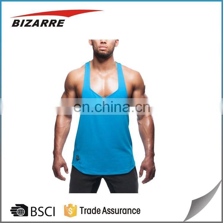 Vest With Extreme Racer Back/Personalized Custom mens string Gym Singlets/Printing your logo custom men's gym singlet