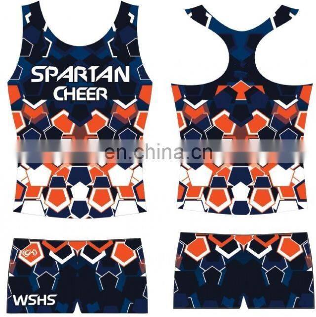 High quality girls latin practice children dance performance wear