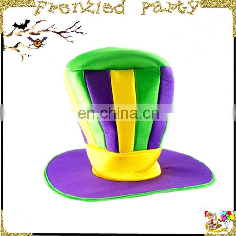 new arrival party mardi gras color top hat