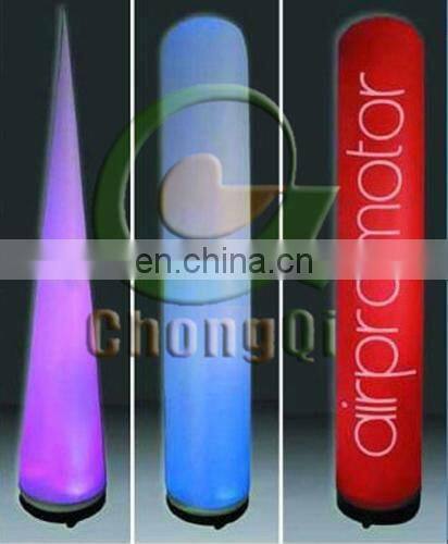 Decoration inflatable light column for sale