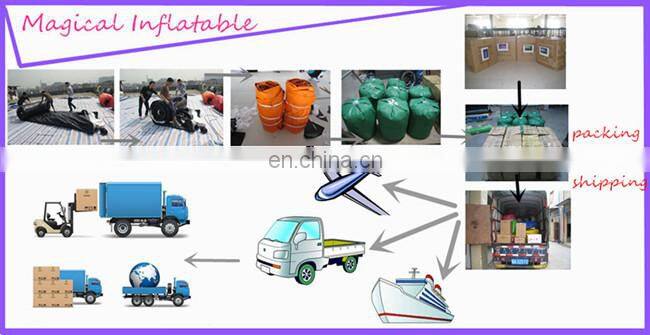 Giant Inflatable Water Toys Funny Seasaw For Childrens