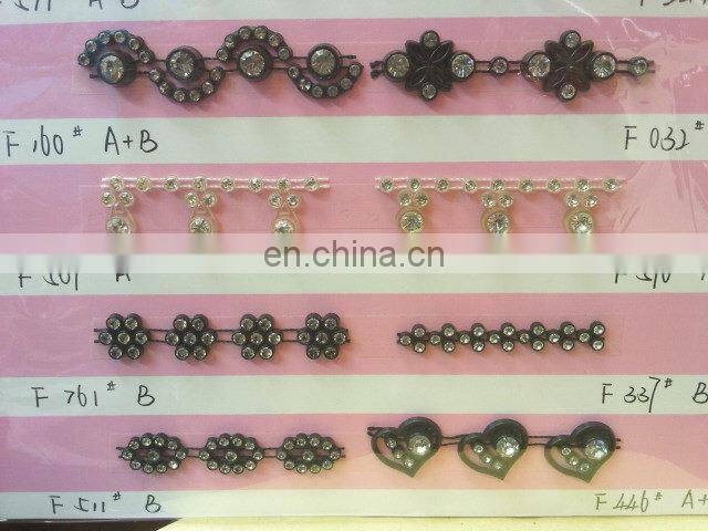 SS8 Plastic ab crystal rhinestone trimming for garments
