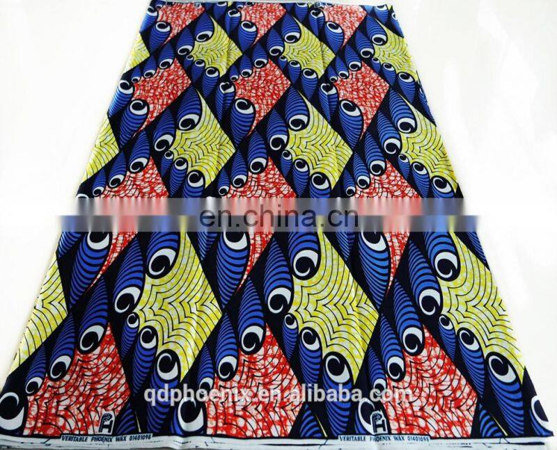 super hollandais wax print fabric african clothing 100% cotton fabric