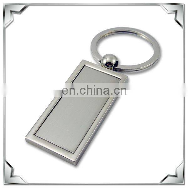 customized metal house shape promotional keyring