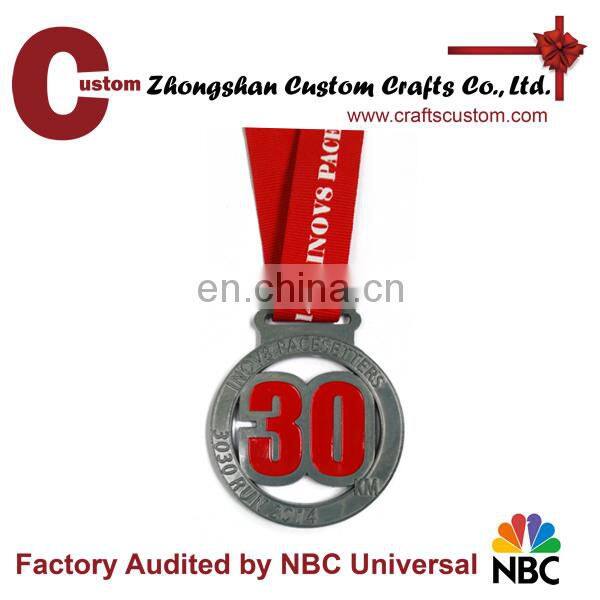 Customized kids' metal medal for souvenir & gift