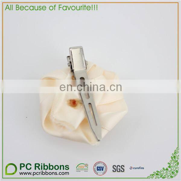 New arrival special designs flower bow hair clips for baby hot sale USA