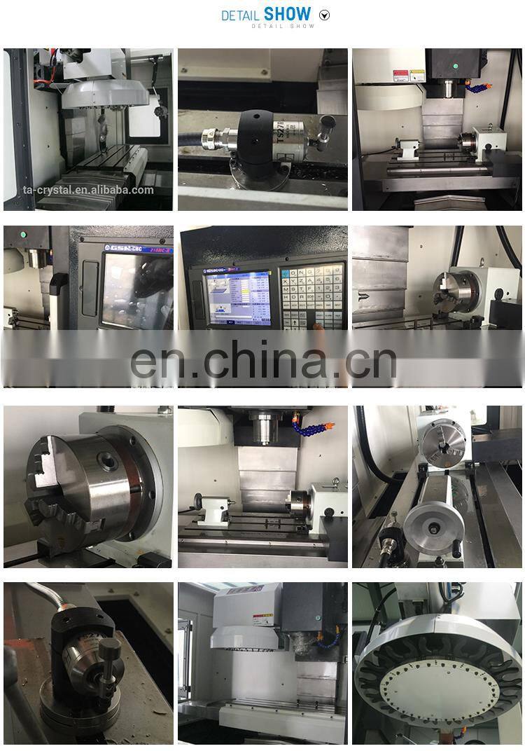 Metal 4 axis CNC Milling Machine VMC7032 VMC Machine Tool Equipment