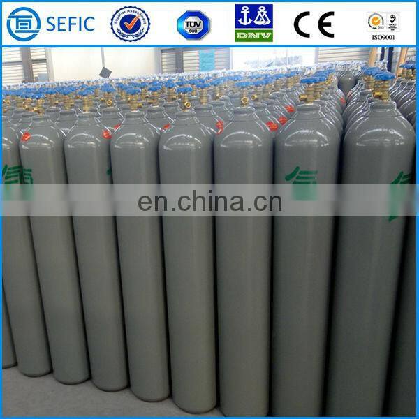 EN ISO 9809-1/ISO9809-3 Standard Oxygen Cylinder High Pressure Air Tank with 99.999% Oxygen Gas