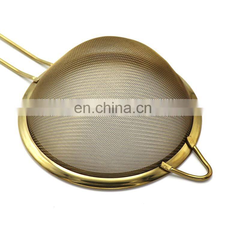 Hot Sale High Quality Stainless Steel Fine Mesh Strainer Colander