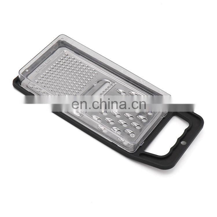 Multi Function Fruit Vegetable Grater Manual Cheese Grater with Storage Box
