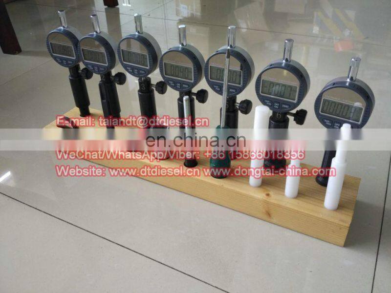 Common rail injector valve measuring tool