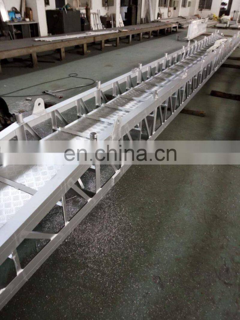 CCS ABS BV Customized Marine Aluminum Alloy Wharf Ladder
