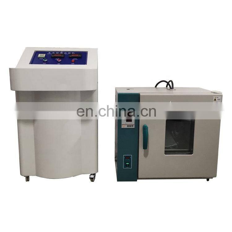 Temperature controlled battery forced internal short circuit tester