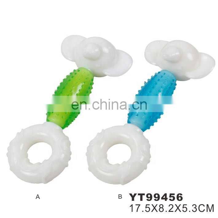 New Design Factory supply Bone Shape Dog Toy Pet TPR Chew Toy