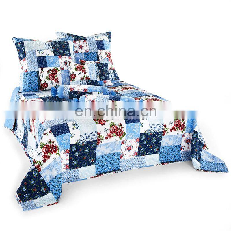 Chinese bedspreads printed wholesale 100% cotton