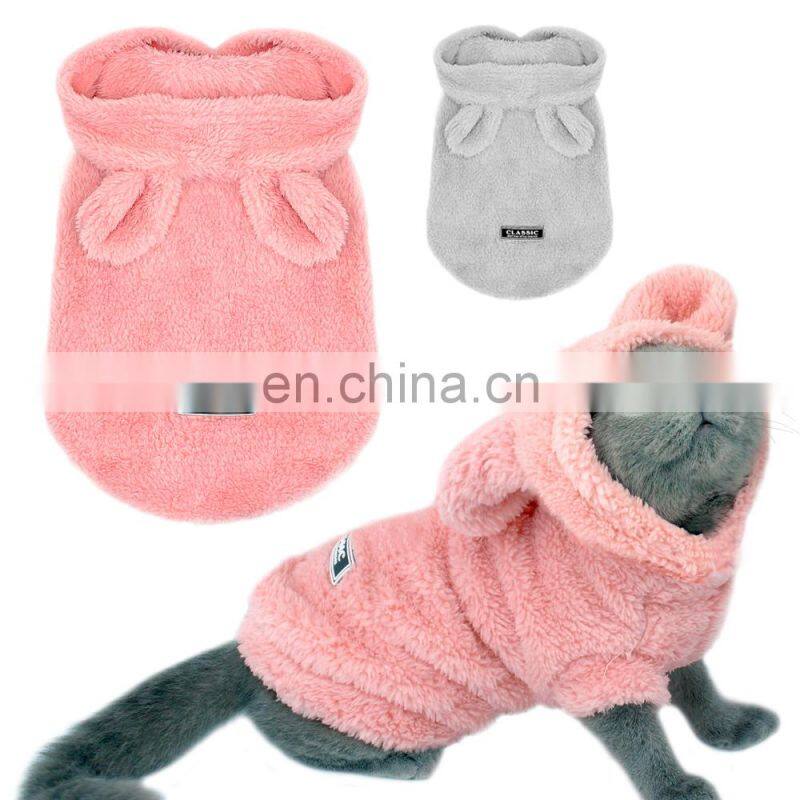 Puppy Kitten Coat Jacket Warm Cat Clothes Winter Costume Clothing for Small Pet Cat Kitten Coat Jacket