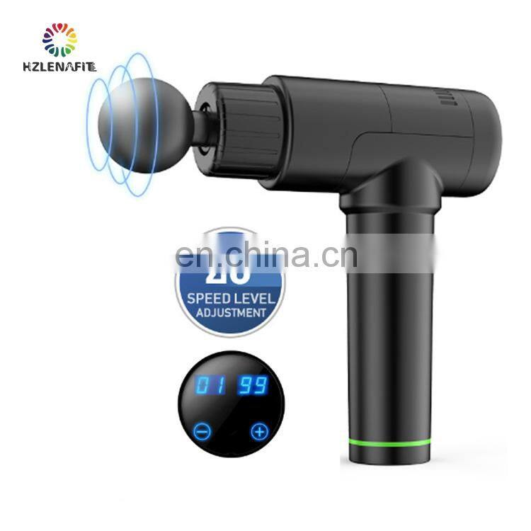 OEM portable deep tissue massager gun pain relief therapy high intensity