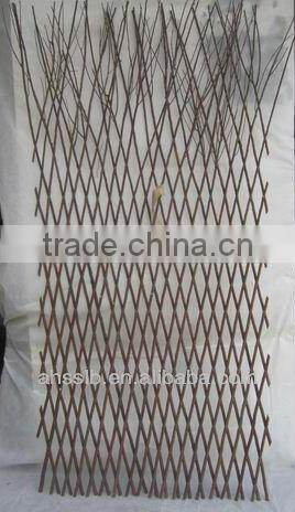 2013 woven willow wicker garden fence