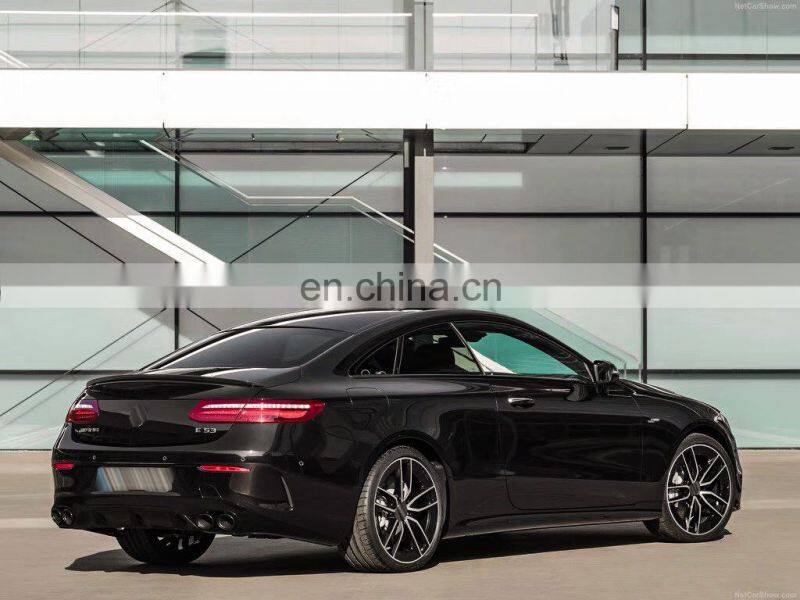 For Benz E-Class Courpe Rear Lip and Tail Lip change Benz E-Class Courpe E53 AMG Style high guality Rear Lip and Tai