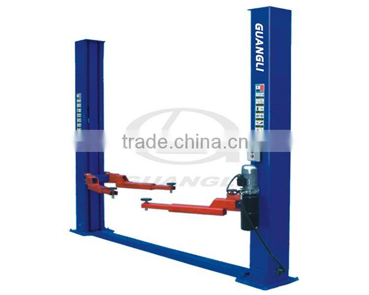 Durable Best Selling GL-4.0 ton Double Cylinder Hydraulic two post car lift with CE