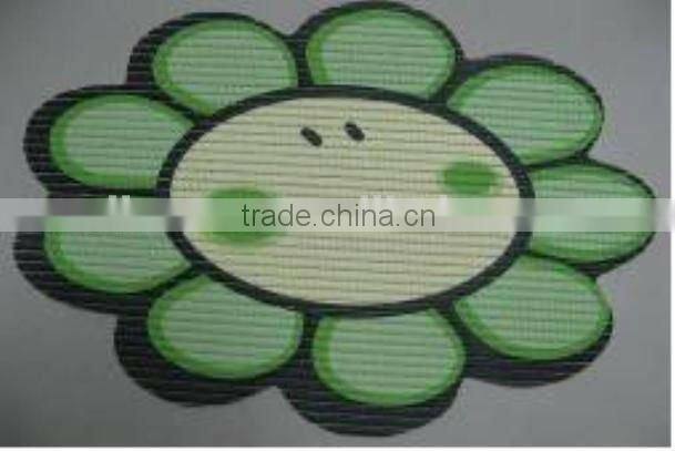 bathroom mat sun flower shape bath mat