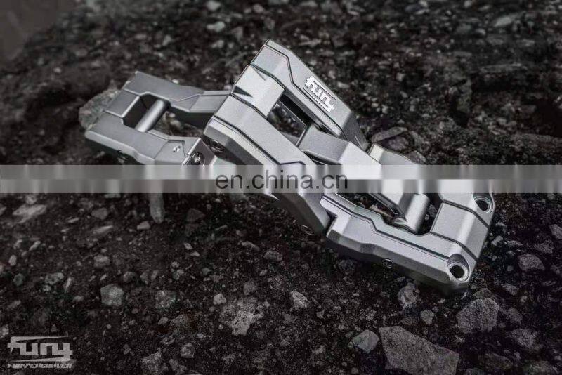 Door foot pedal for Jeep Wrangler JL 2018+ Car Accessories black sliver aluminium door folding from maiker