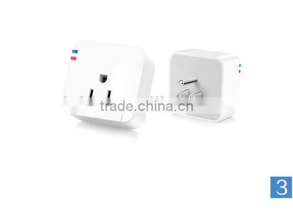 Intelligent home system Smart home WIFI Socket with smart phone Android & IOS APP for Remote control home security
