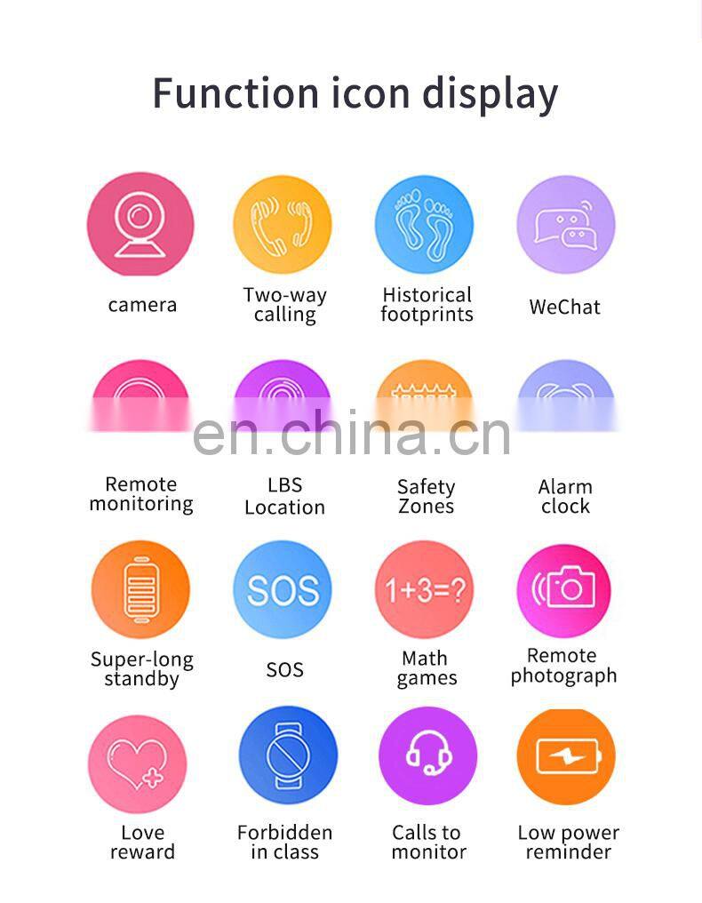 YQT Q15/Q12/Q50/Q90 S4 Safety Monitoring Children Kids SOS Smart Watch 2019 smart baby smartwatch GPS tracker