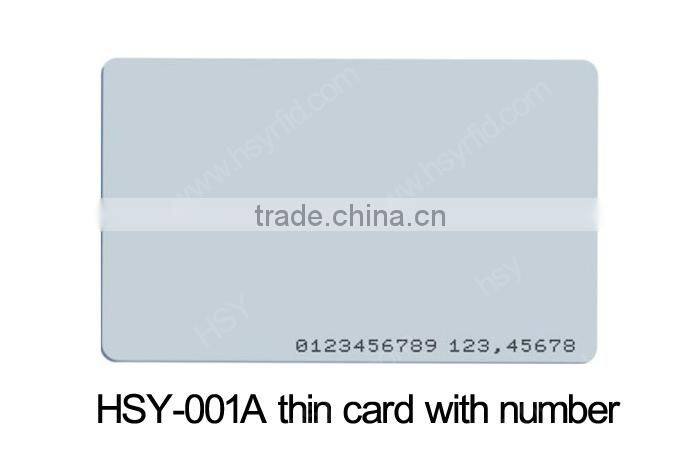 Free Sample ! RFID Contact Credit Card Size Cr80 Smart Card for Health Care Card manufacturer