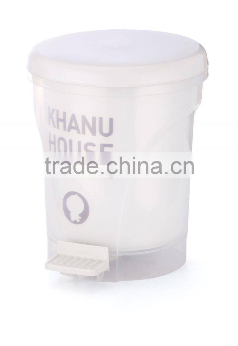 high quality wholesale Novelty round Home Plastic Trash Can