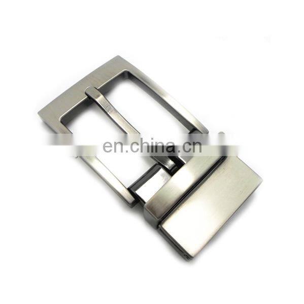 Fashion Pin Buckle strong rectangle loop Custom Metal Belt Buckle