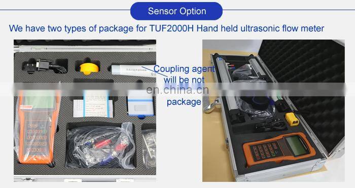 Taijia DN25-DN1000 separate hand-held pipeline ultrasonic flow meter ultrasonic flowmeters