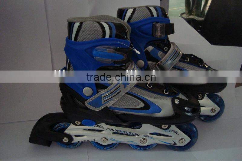 2015 hot pink inline flashing wheels skate shoes