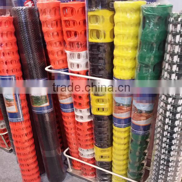 safety Orange HDPE plastic temporary fence for construction