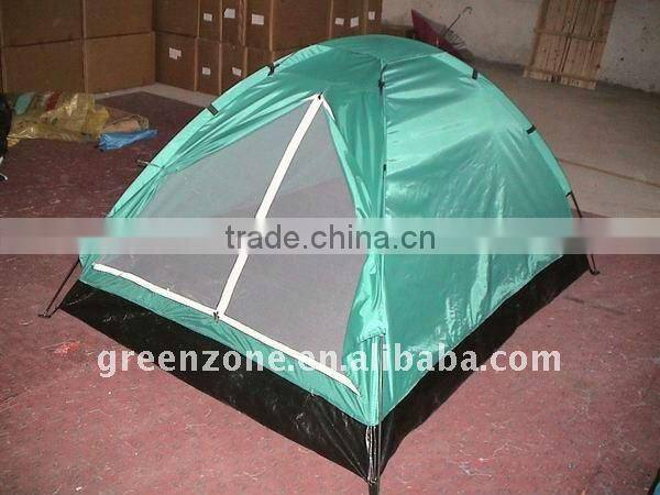 Hot sale Camping Tent 2 person yellow tent
